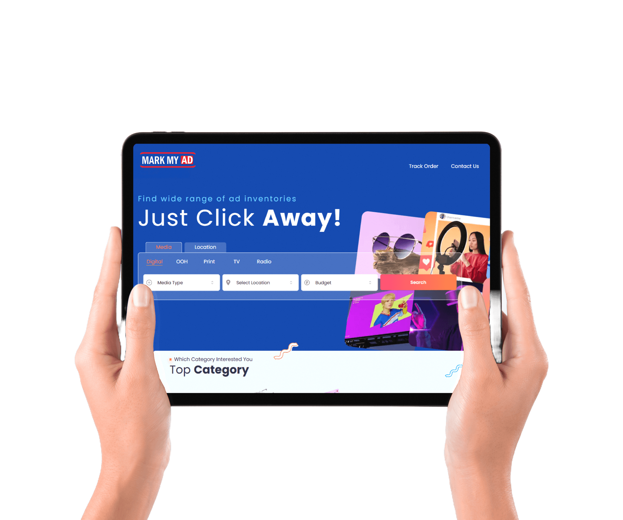 Make My Ad Application Preview